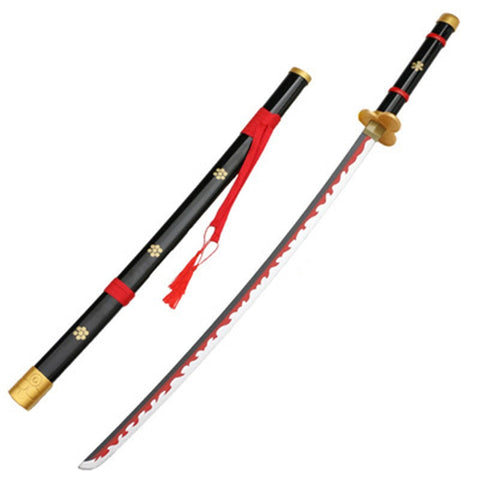 One Piece - Roronoa Zoro's Enma Katana (black Wooden Blade)