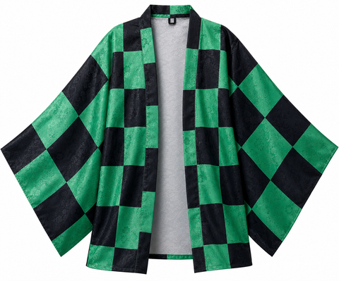 Demon Slayer Kamado Tanjiro Casual Kimono Cosplay