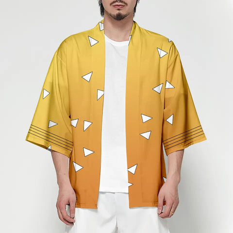 Demon Slayer Zenitsu Kimono
