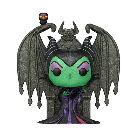 Funko Pop! Disney: Disney Villains - Maleficent on Throne (Diamond Collection) (Special Edition Jumbo Sized 5.5 Inches) #784