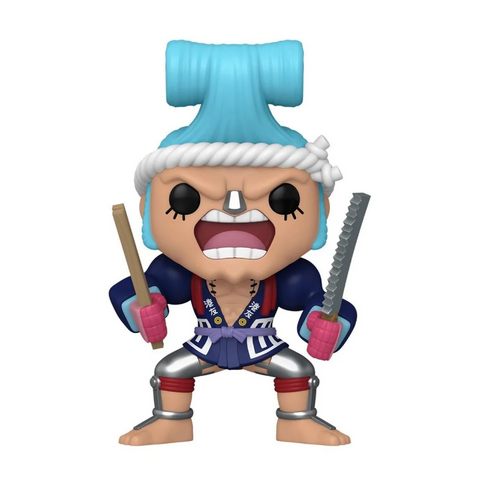 Funko Pop! Animation: One Piece - Franosuke Wano (Autographed By Patrick Seitz Certified Edition WB216275) Super Sized 6 Inches#1476