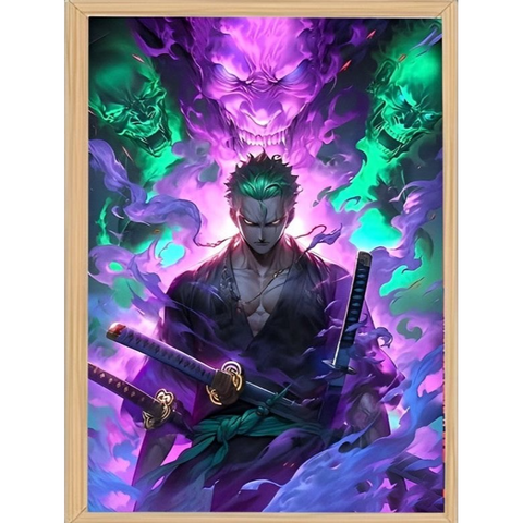 One Piece Roronoa Zoro Photo Frame LED Light