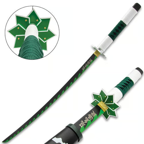 Demon Slayer: Sanemi Shinazugawa Steel Nichirin Sword