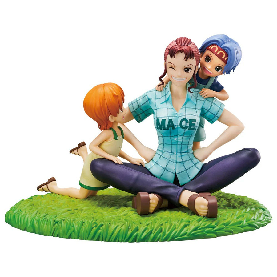 One Piece FIGURE ICHIBAN KUJI EMOTIONAL STORIES 2 PRIZE A REVIBLE MOMENT - NAMI & NOJIKO & BELLMER