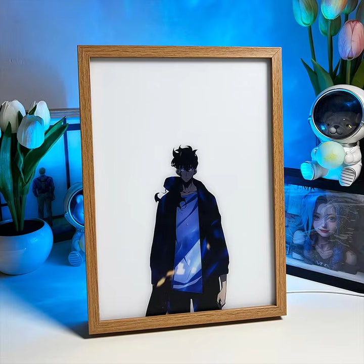 SOLO LEVELING PHOTO FRAME LED LIGHT – Animix Store