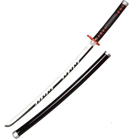 Demon Slayer - Tanjiro Kamado Hinokami Kagura Katana (wood)