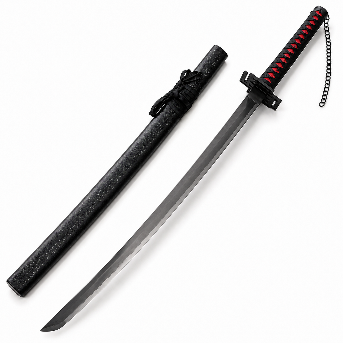 Bleach - Steel Tensa Zangetsu Katana - Ichigo Kurosaki Bankai Sword