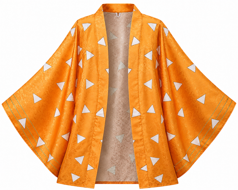Demon Slayer - Zenitsu Agatsuma Cosplay Haori Cape