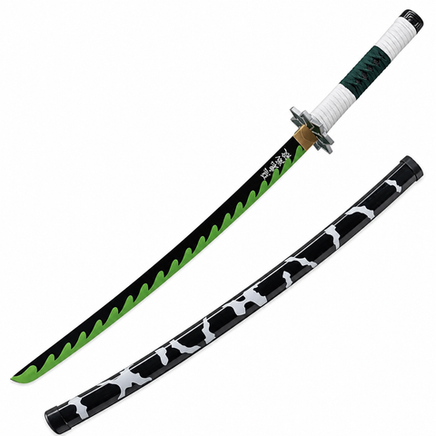 Demon Slayer - Sanemi Shinazugawa - Wooden Nichirin Sword V2