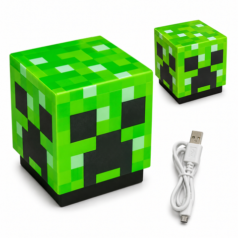 Minecraft - Creeper Block Touch Control RGB Light
