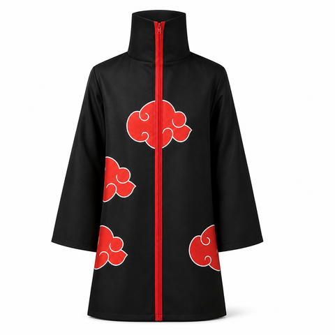 Naruto - Akatsuki Organization Cosplay Cloak Robe