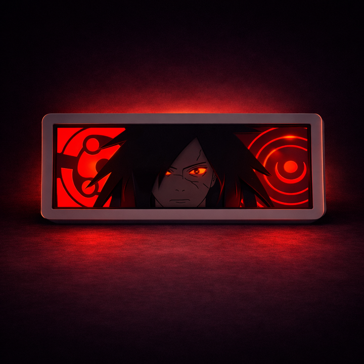 Naruto Shippuden – Itachi Uchiha LED Light Box With Remote V2 – Animix ...