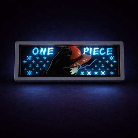 One Piece – Straw Hat 2 Luffy LED Light Box With Remote