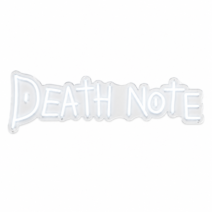 Death Note - Title Logo 3D LIGHT Neon Sign – Animix Store
