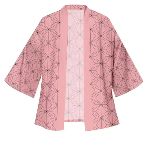 Demon Slayer Nezuko Kamado Classic Kimono Cosplay