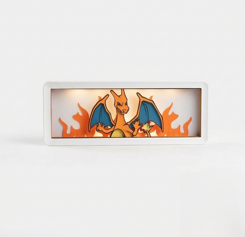 Pokémon – Charizard 3D LED Light Box With Remote