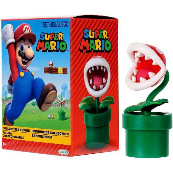 Super Mario: Piranha Plant Collectible Figure by Jakks Pacific