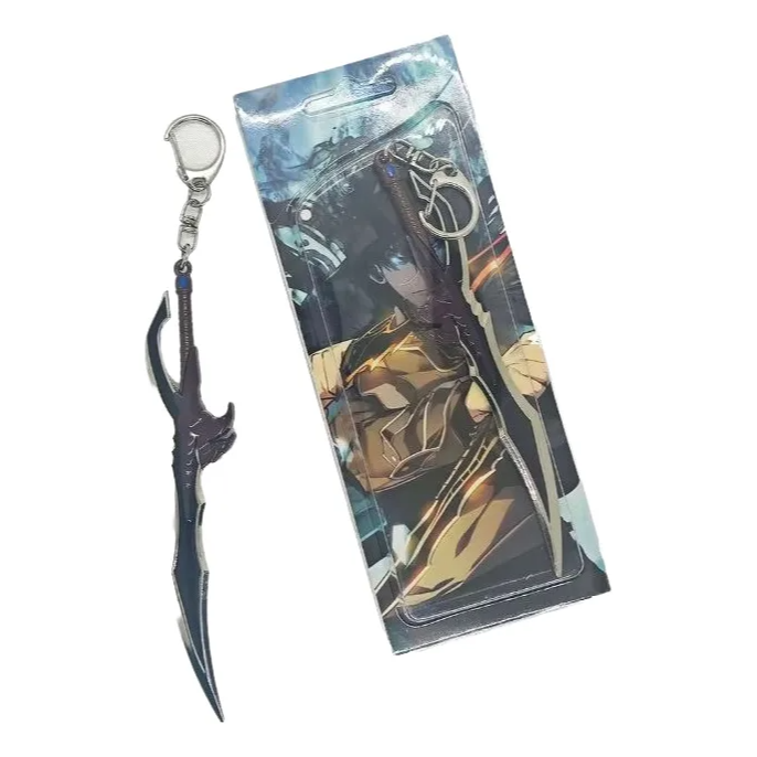Solo Leveling Anime Keychain, Metal Dagger – Animix Store