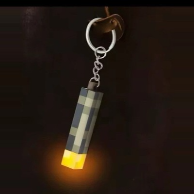 Minecraft – Torch Light Keychain V2 – Animix Store