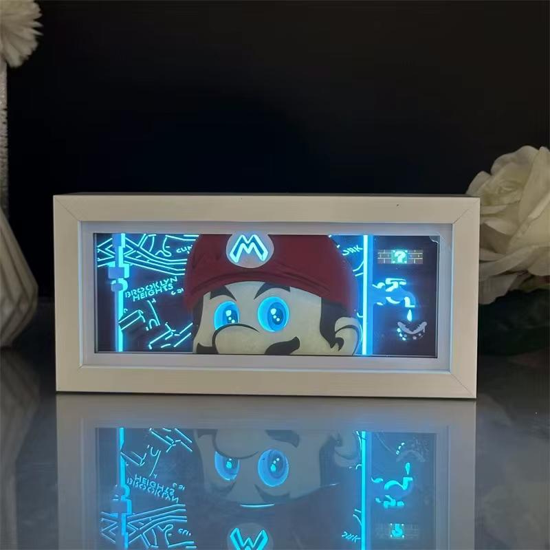 SUPER MARIO LED LIGHT BOX WITH REMOTE CONTROL – Animix Store