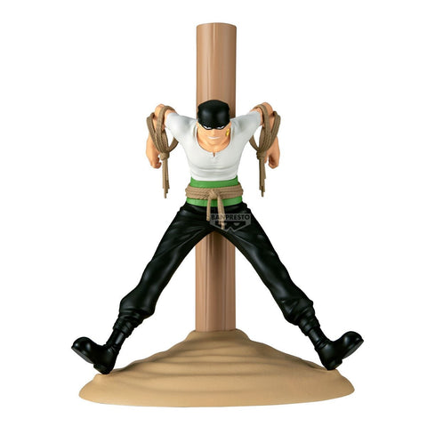 Bandai Banpresto - One Piece Figlife! Pirate Hunter Roronoa Zoro Figure